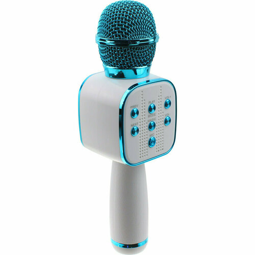 Микрофон караоке V669 Magic Karaoke c Bluetooth white blue 114500₽