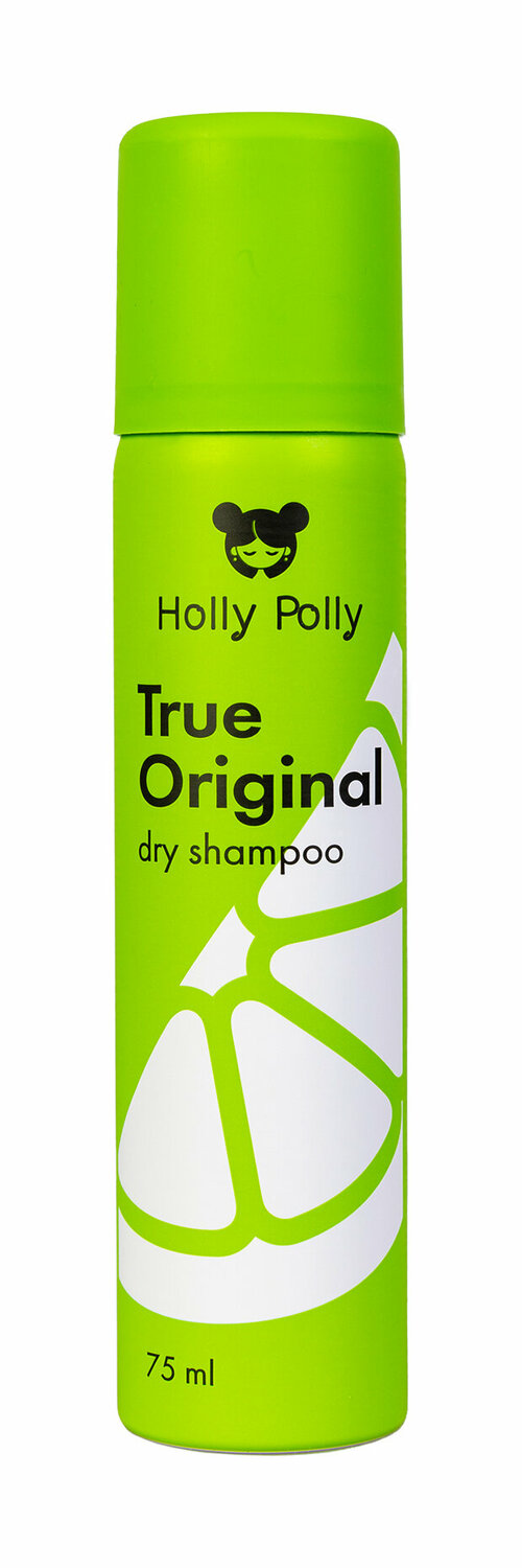 HOLLY POLLY Шампунь сухой для волос мини True Original, 75 мл