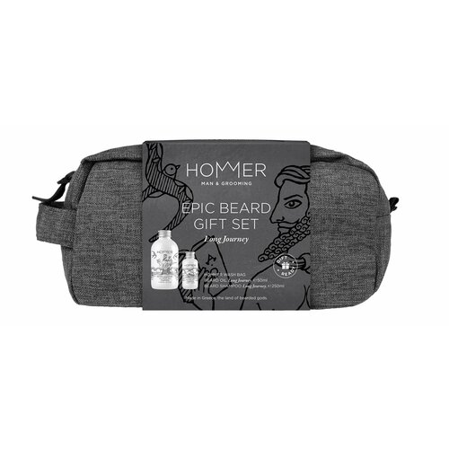 Набор для ухода за бородой Hommer Long Journey Epic Beard Gigt Set