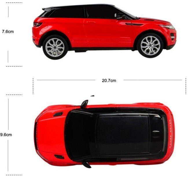 Автомобиль радиоуправляемый Rastar RangeRover Evoque белый - фото №5