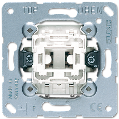 JUNG EcoProfi Мех Выключатель 1-кл кнопочный но контакт арт. EP431U