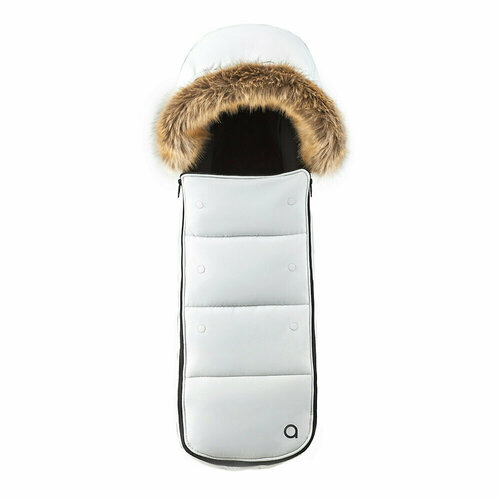 фото Флисовый конверт anex hug 6+ footmuff, цвет light gray