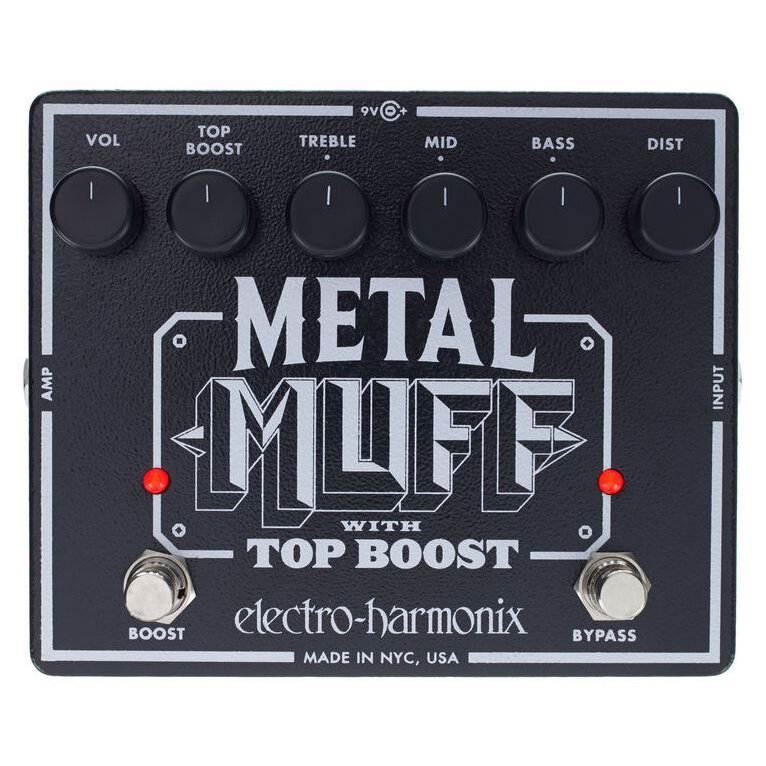Electro-Harmonix (EHX) Metal Muff With Top Boost