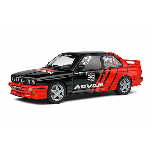 BMW E30 M3 advan drift team 1990 black/red / бмв М3 дрифт черный