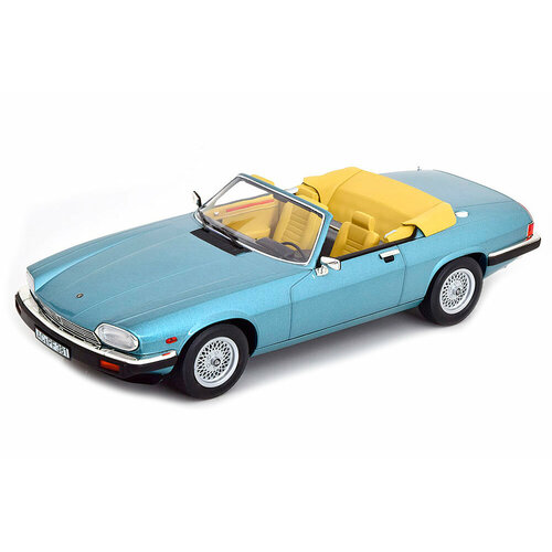 Jaguar xj-s convertible 1988 turquoise-metallic / ягуар иксджей бирюзовый