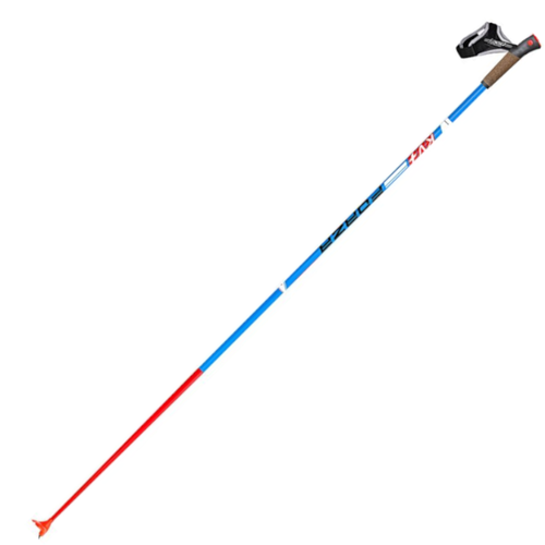 Лыжные палки KV+ (20P016) Forza (Карбон 85%+Стекло 15%) (синий/красный) (140)