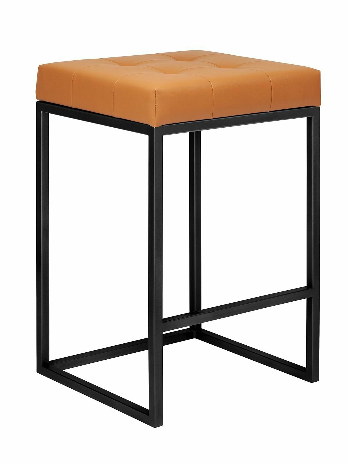 Стул полубарный SOHO, черный, экокожа Foxy — фото 1