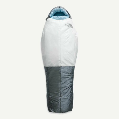 фото The north face спальник cat's meow women's -7с long rz, beta blue/tin grey