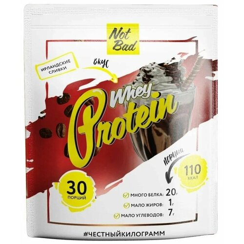 NotBad Whey Protein 1000 gr, 30 порции(й), ирландские сливки