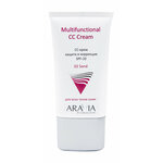 ARAVIA PROFESSIONAL СС-крем для лица Multifunctional CC Cream защитный SPF 20, 50 мл, 2 Sand - изображение