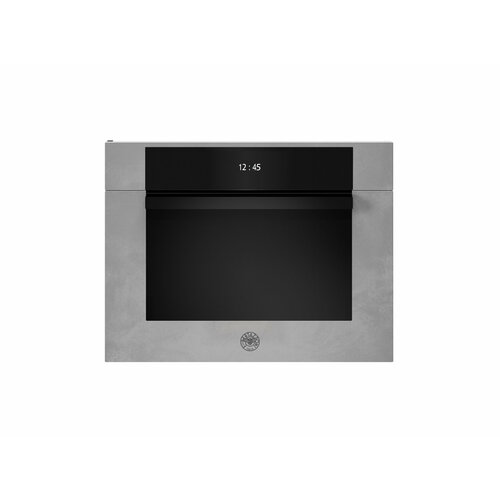 F457MODVTZ Компактный духовой шкаф Bertazzoni Modern, комбинированный с пароваркой, 60x45 см Цинк