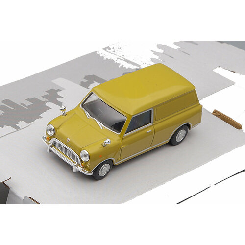 Mini panel van mustard yellow