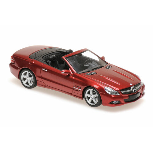 Mercedes W230 sl-class (R230) 2008 red metallic