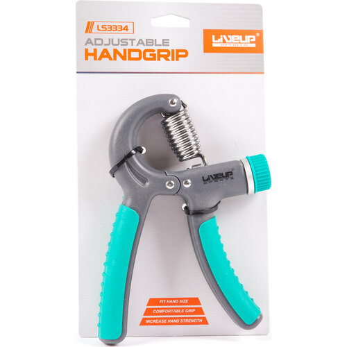 Кистевой эспандер LiveUp ADJUSTABLE HANDGRIP Унисекс LS3334-g onesize