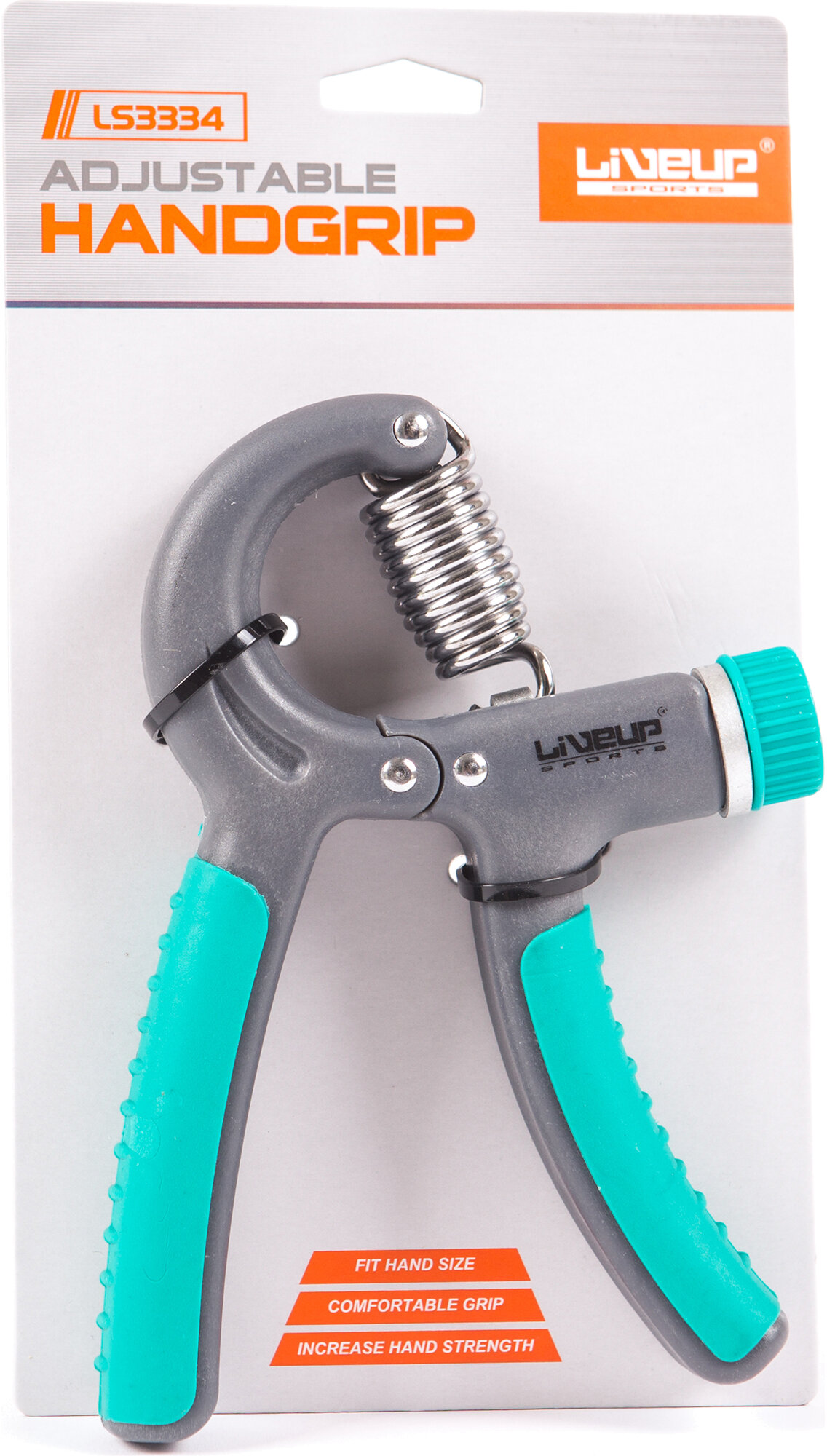 Кистевой эспандер LiveUp ADJUSTABLE HANDGRIP Унисекс LS3334-g onesize