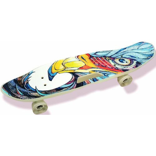 фото Пенни борд колёса светящиеся 60 мм abec 7 до 60 кг ручка dk toys s00480_3