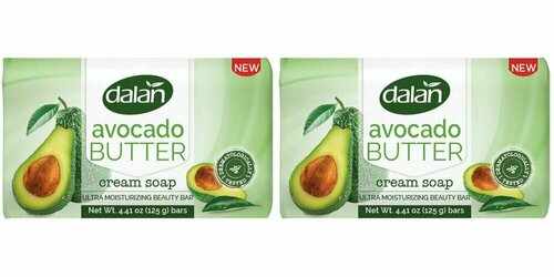 Dalan Крем-мыло туалетное Масло авокадо, 125 г, 2 уп
