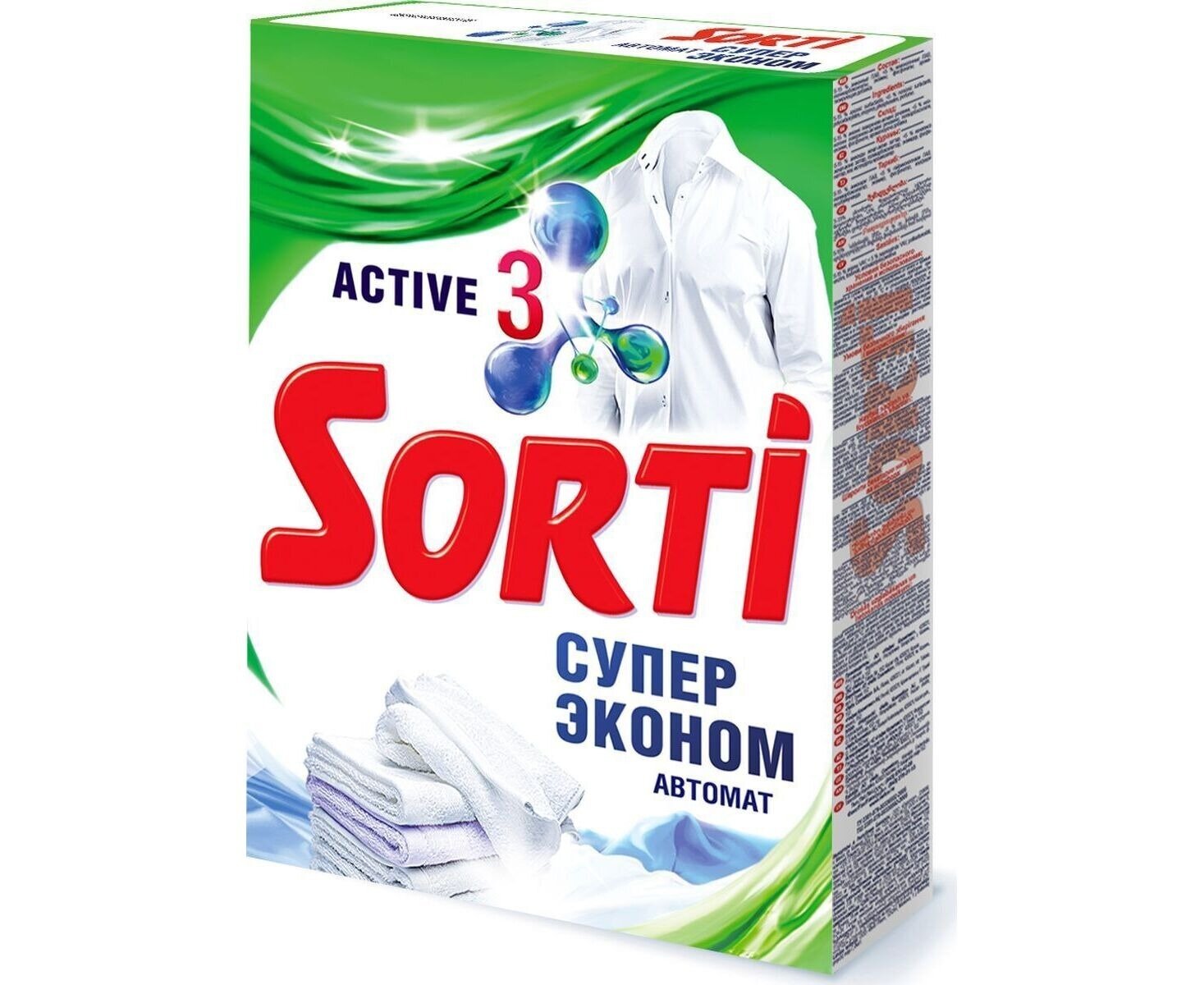 СМС SORTI порошок супер эконом 350 гр (автомат), шт