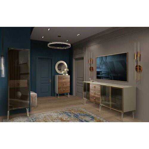 Гостиная Ярцево Bogemia Wood Fa (wood/слоновая кость) 2