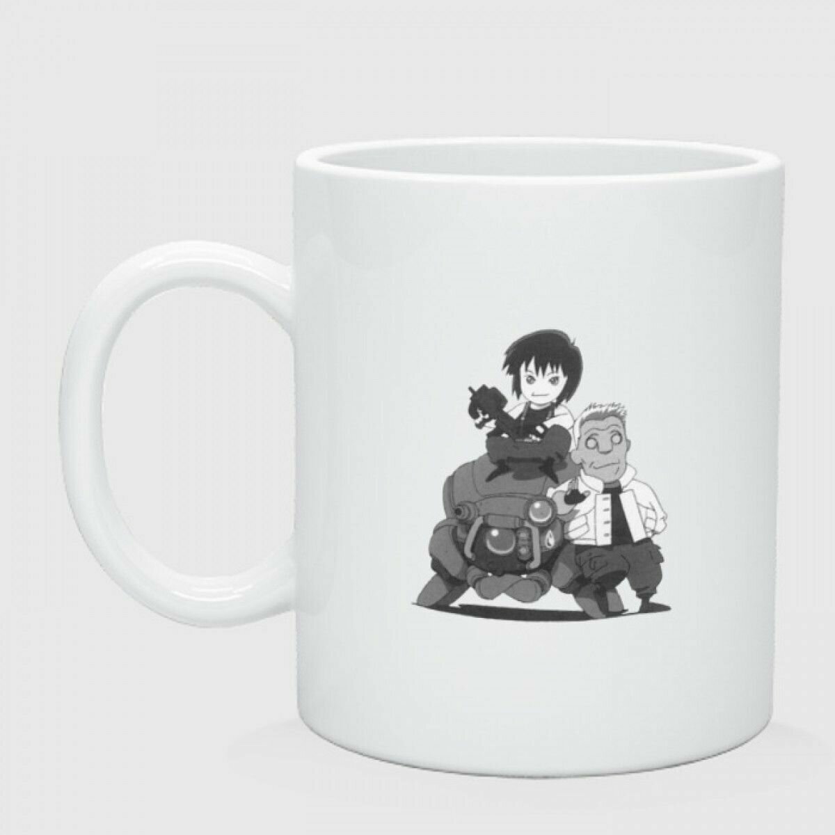 Кружка керамическая"Ghost in the Shell 23"