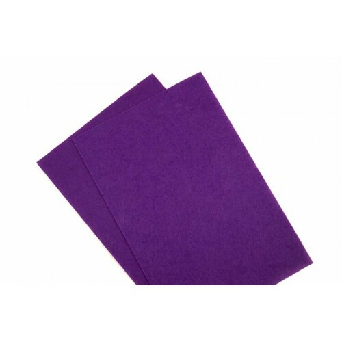 Фетр жёсткий 20х30см, цвет 620 фиолетовый, толщина 1мм, 1021-038, 1 лист