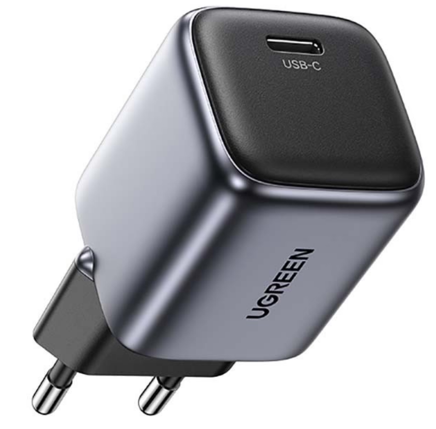 фото Сетевое зарядное устройство UGREEN CD318 Nexode Mini USB-C 20W PD GaN Fast Charger EU