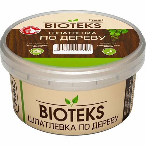 Шпатлевка по дереву Текс Bioteks Профи махагон 0,25кг 700001384