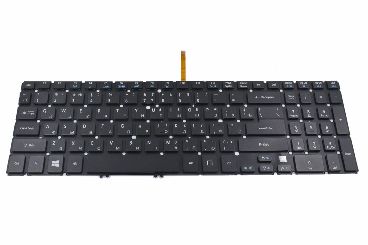 Клавиатура для Acer Aspire VN7-591 ноутбука с подсветкой