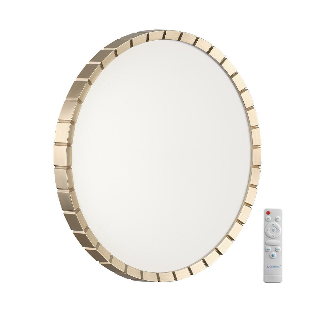 Настенно потолочный светильник Sonex Atabi Gold 7648/EL, LED, 70Вт, кол-во ламп:1шт., Золото