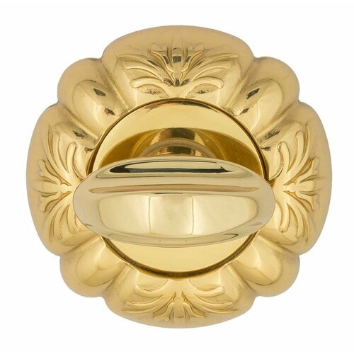 Завертка дверная сантехническая Venezia WC-2 D5 полированная латунь