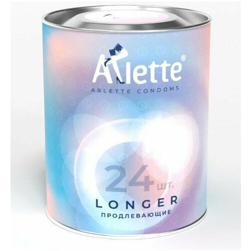 Презервативы Arlette Longer с продлевающим эффектом - 24 шт. презервативы arlette longer с продлевающим эффектом 6 шт