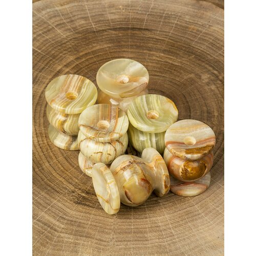 Подсвечник декоративный из оникса 3,7 х 4,8 (набор 6 штук)