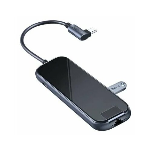 Baseus Superlarive Multifunctional HUB Type-c RJ45 4K HD usb 30 Type-C PD 587100₽