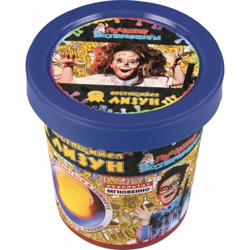 Светящийся лизун золотистый