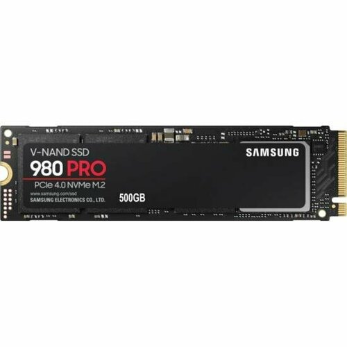 SSD жесткий диск M.2 2280 500GB 980 PRO MZ-V8P500BW SAMSUNG