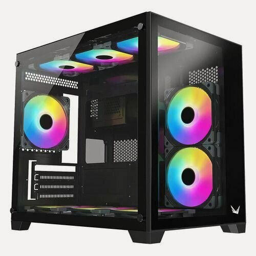 Изображение товара Корпус mATX Formula Crystal Z5 TG, Mini-Tower, без БП, черный