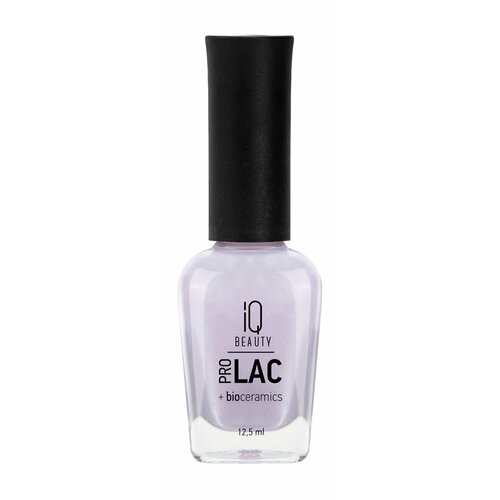 IQ BEAUTY Лак для ногтей с биокерамикой Nail Polish Prolac +Bioceramic укрепляющий, 12,5 мл, 046