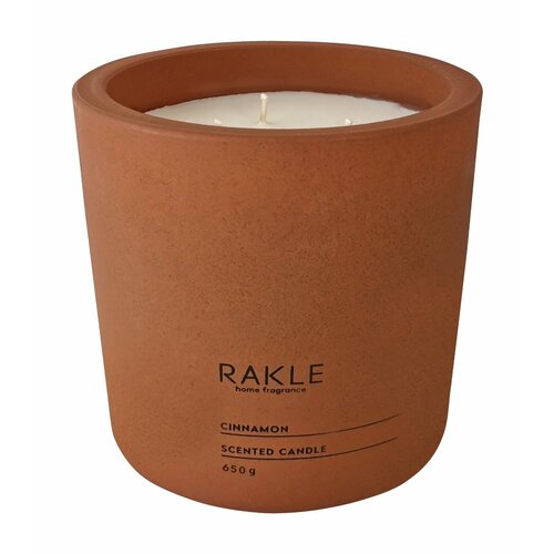 RAKLE Cinnamon Свеча ароматическая в подарочной упаковке, 650 г.