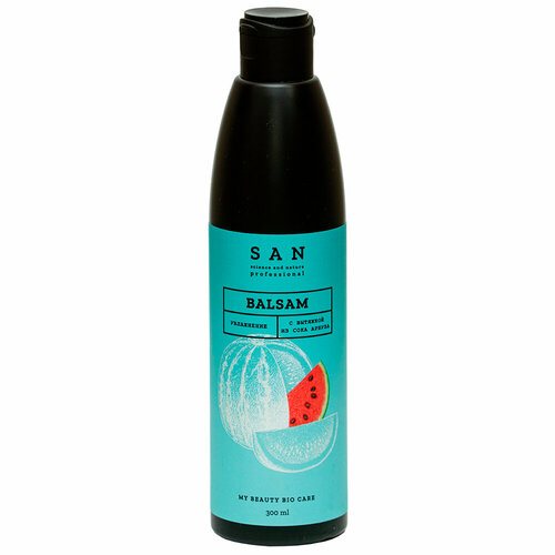 Бальзам для волос SAN Professional Бальзам увлажняющий с вытяжкой из мякоти и сока арбуза 300мл