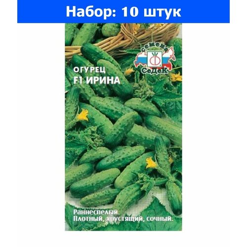 Огурец Ирина F1 0,2г Пч Ранн (Седек) - 10 пачек семян