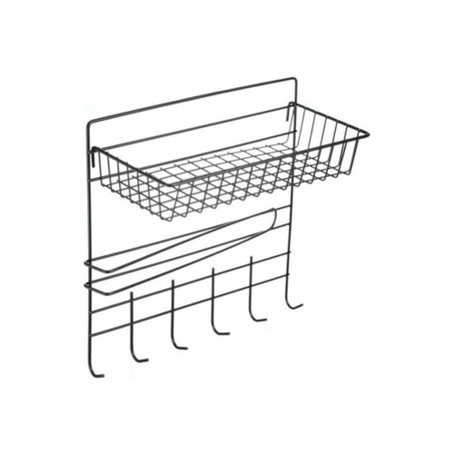 Подвесная полка Union универсал с крючками 2 шт, 30x14x29 см 21US02-454B