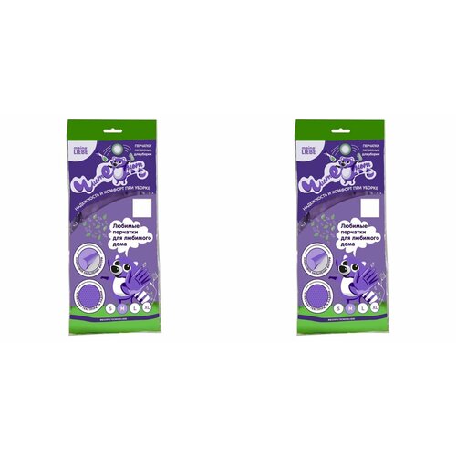 Meine Liebe Перчатки хозяйственные Универсальные Чистенот размер M 2уп 686₽