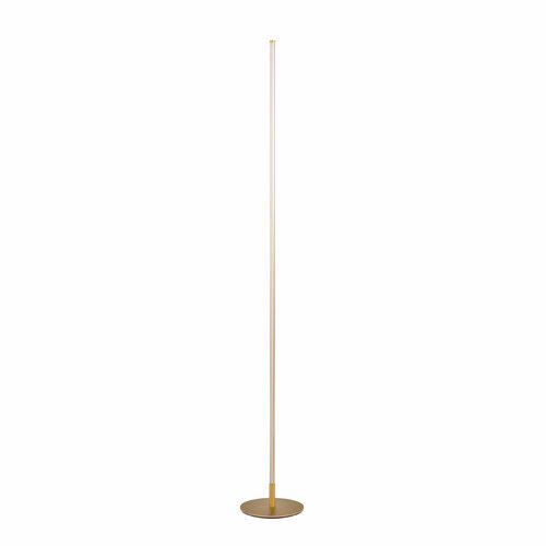 Торшер Delamp Minimal Line Gold