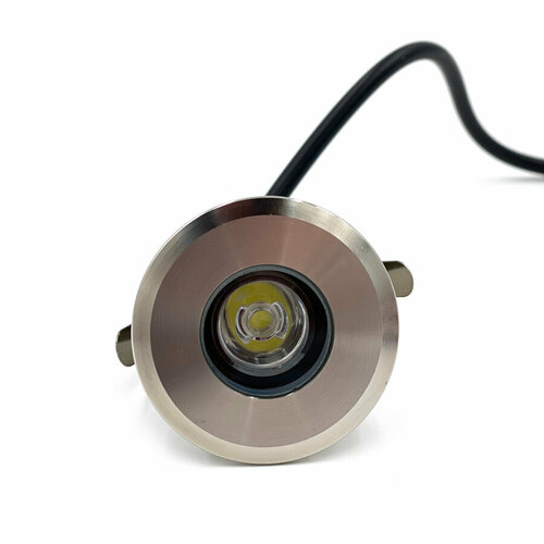 Прожектор светодиодный точечный Reexo Punto 5W3, 3 Вт, 12 В, AISI-304, 52*80 мм, IP68, под бетон (холодный белый свет), цена - за 1 шт
