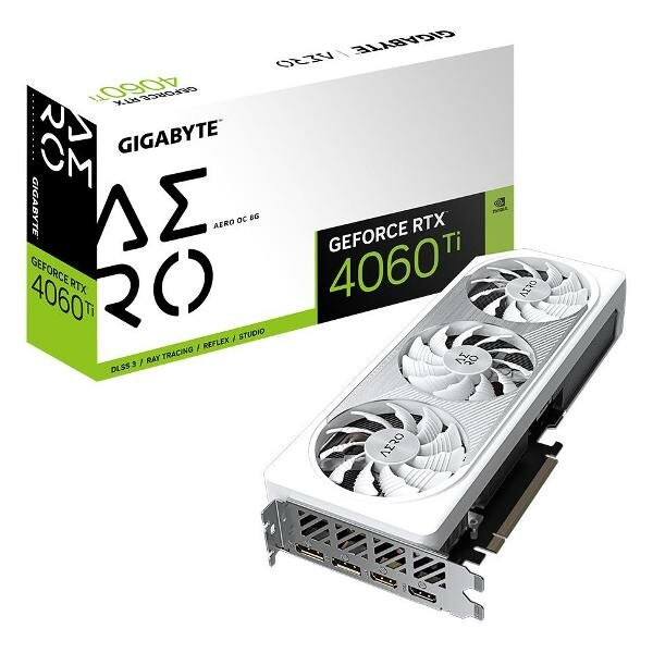 Видеокарта GIGABYTE GeForce RTX 4060 Ti AERO OC 8G