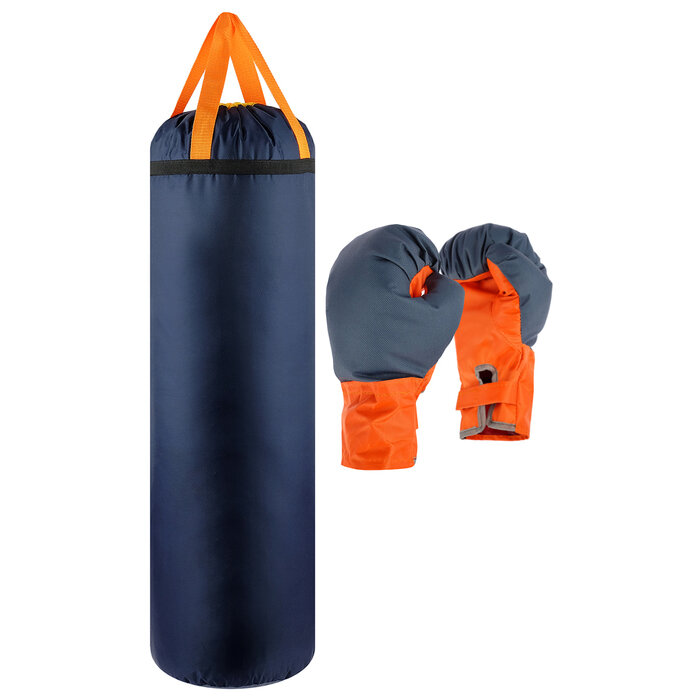 Детский боксёрский набор "Гигант", перчатки и груша диаметр25 см, высота80 см