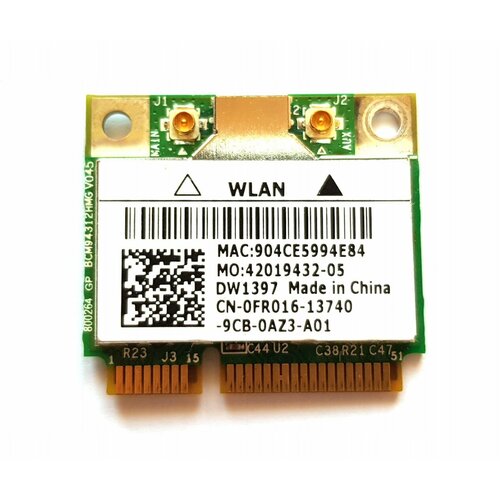 Wi-Fi Broadcom BCM94312HMG Wlan Card 802.11 B/G модуль wi fi 8480 wd proxim pcmcia card orinoco gold 11a b g