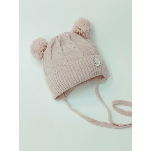 фото Шапка мой ангелок, размер 35-40, розовый