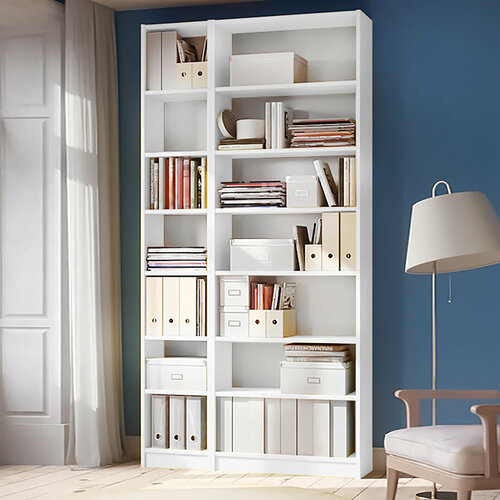 Фиеста корпус Стеллаж Билли 02 FS белый дизайн IKEA