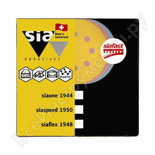 Круг шлифовальный Sia Abrasives siaflex 1948 sf50 p2d usb